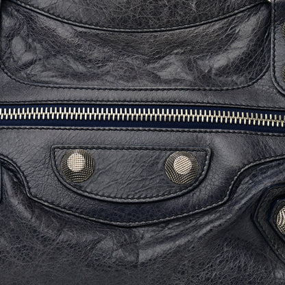 Balenciaga Agneau Giant 21 Silver Hardware City Bleu Roi 8 of 12