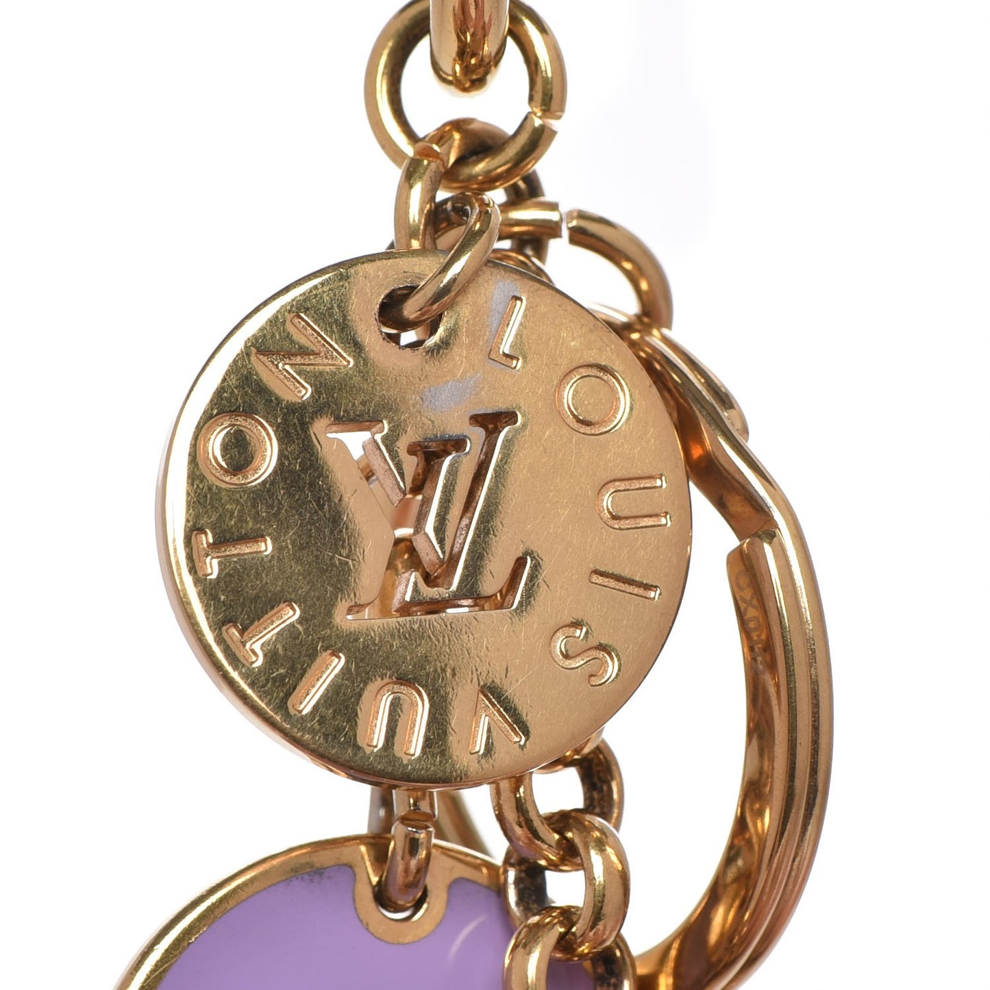Enamel Looping Bag Charm