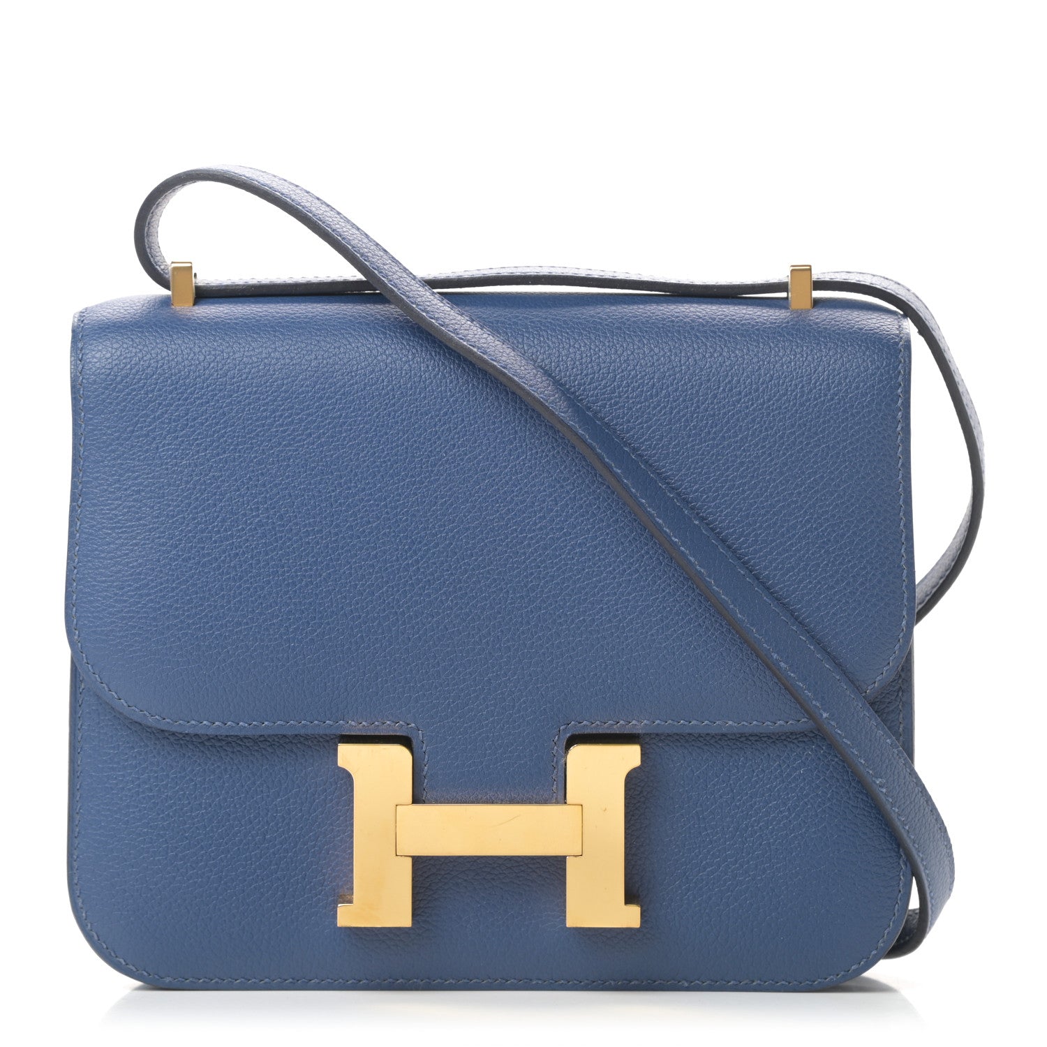 Hermes Evercolor Constance 18 Bleu Brighton 1 of 9
