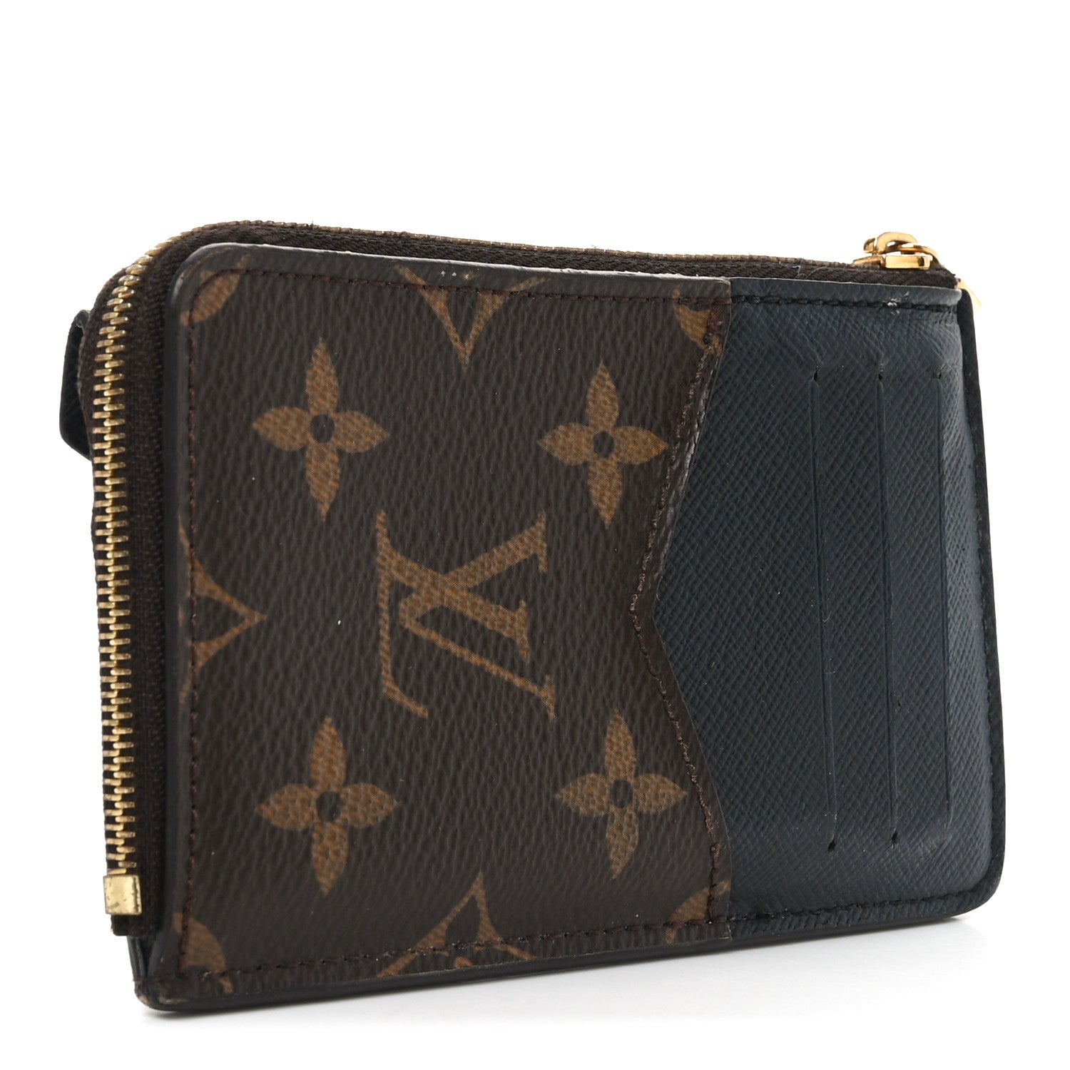 Louis Vuitton Monogram Recto Verso Card Holder Black 3 of 6