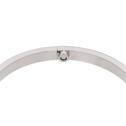 Cartier 18K White Gold Small LOVE Bracelet 16 6 of 6