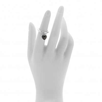 Tiffany Sterling Silver Return to Tiffany Heart Tag Ring 48 4.5 2 of 6