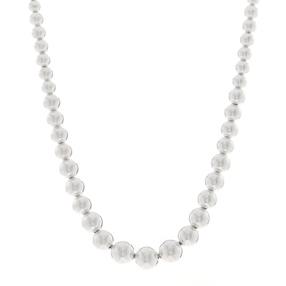 Tiffany Sterling Silver HardWear Graduated Ball Necklace 1 of 4