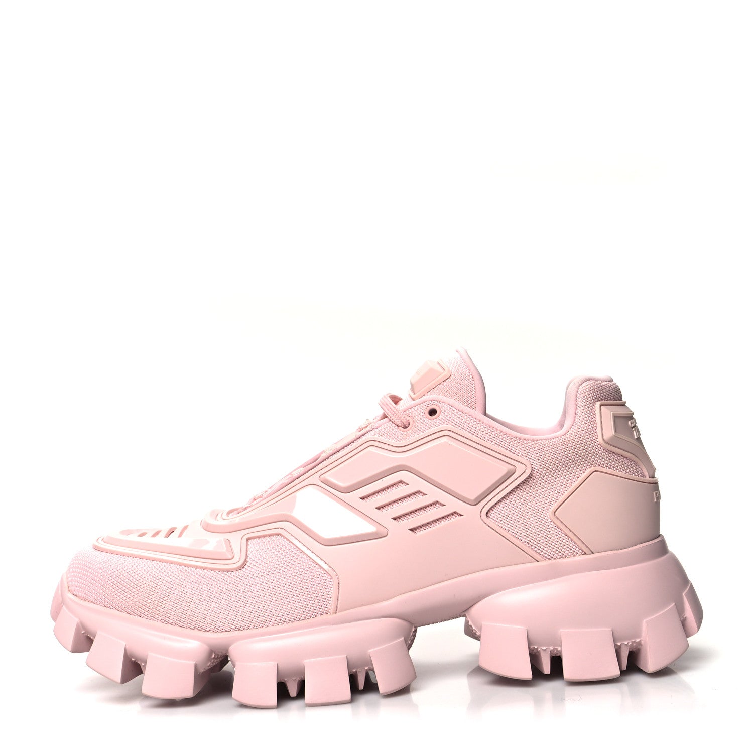 Prada Rubber Knit Mens Cloudbust Thunder Sneakers 8 Alabastro 1 of 9
