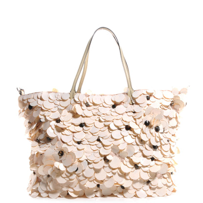 Valentino Garavani Glamorous Flowers Tote Nude 1 of 7