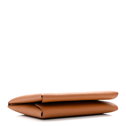 Hermes Epsom Calvi Duo Card Case Gold 3 of 6