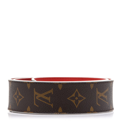 Louis Vuitton Monogram Bandouliere Shoulder Strap Red 2 of 6