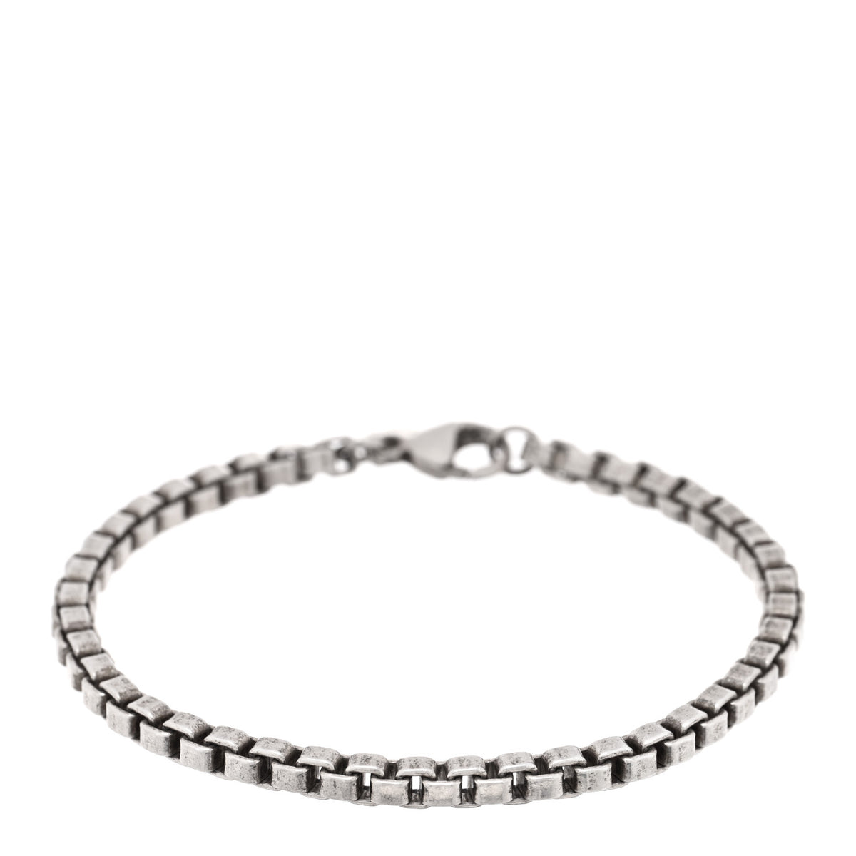 Sterling Silver 4mm Venetian Link Bracelet