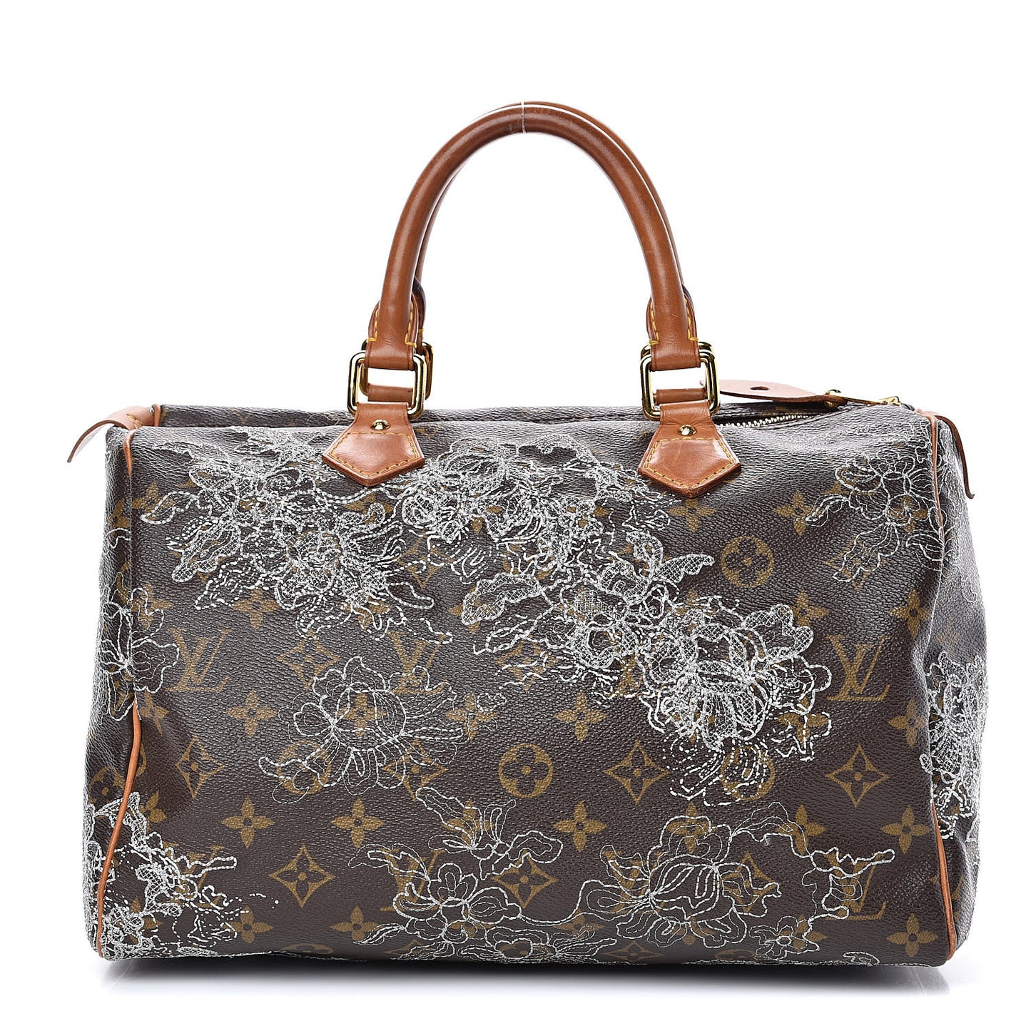 Monogram Dentelle Speedy 30 Silver
