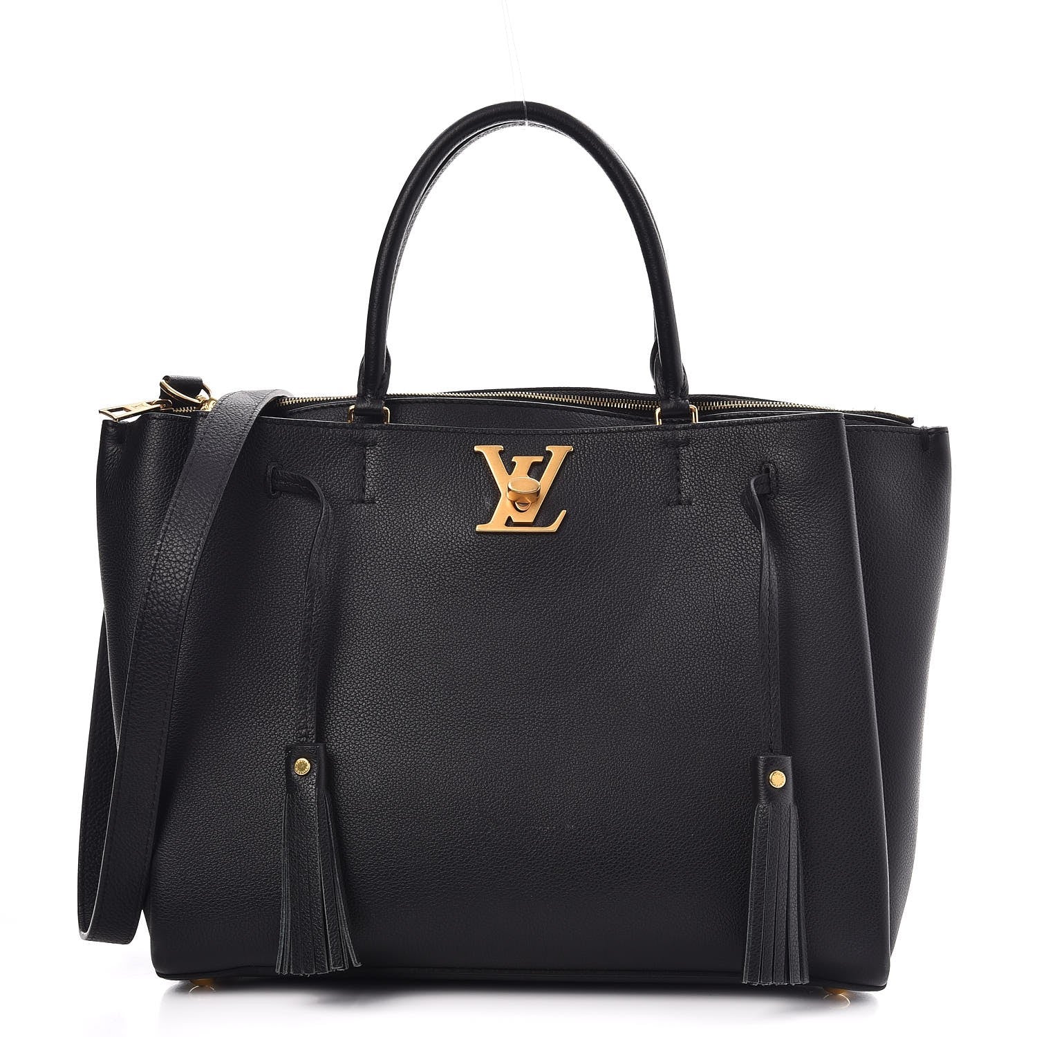 Louis Vuitton Calfskin Lockmeto Black 1 of 12