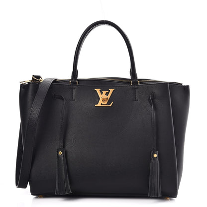 Louis Vuitton Calfskin Lockmeto Black 1 of 12