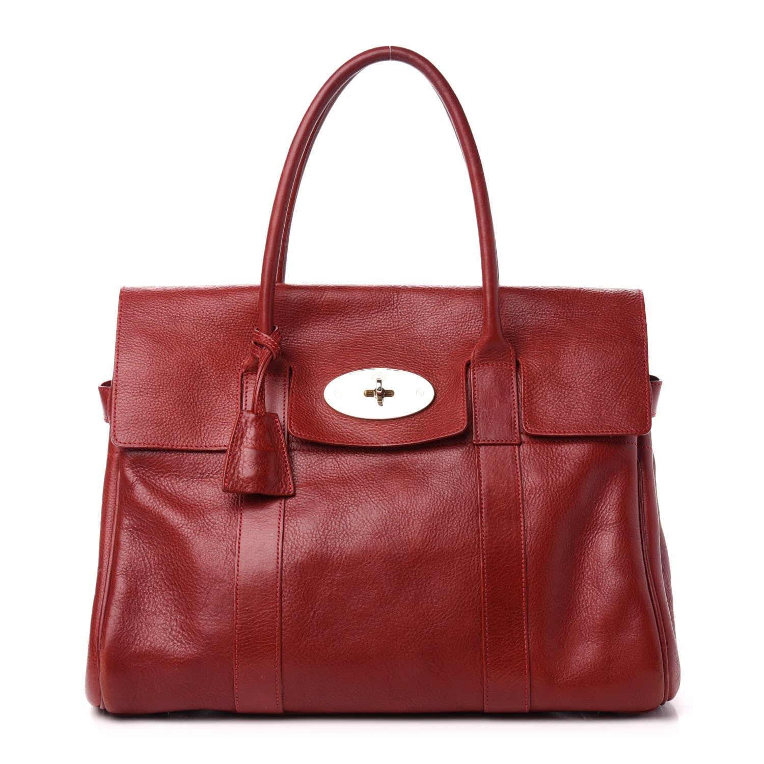 Mulberry Natural Vegetable Tanned Bayswater Poppy Red 1 of 16