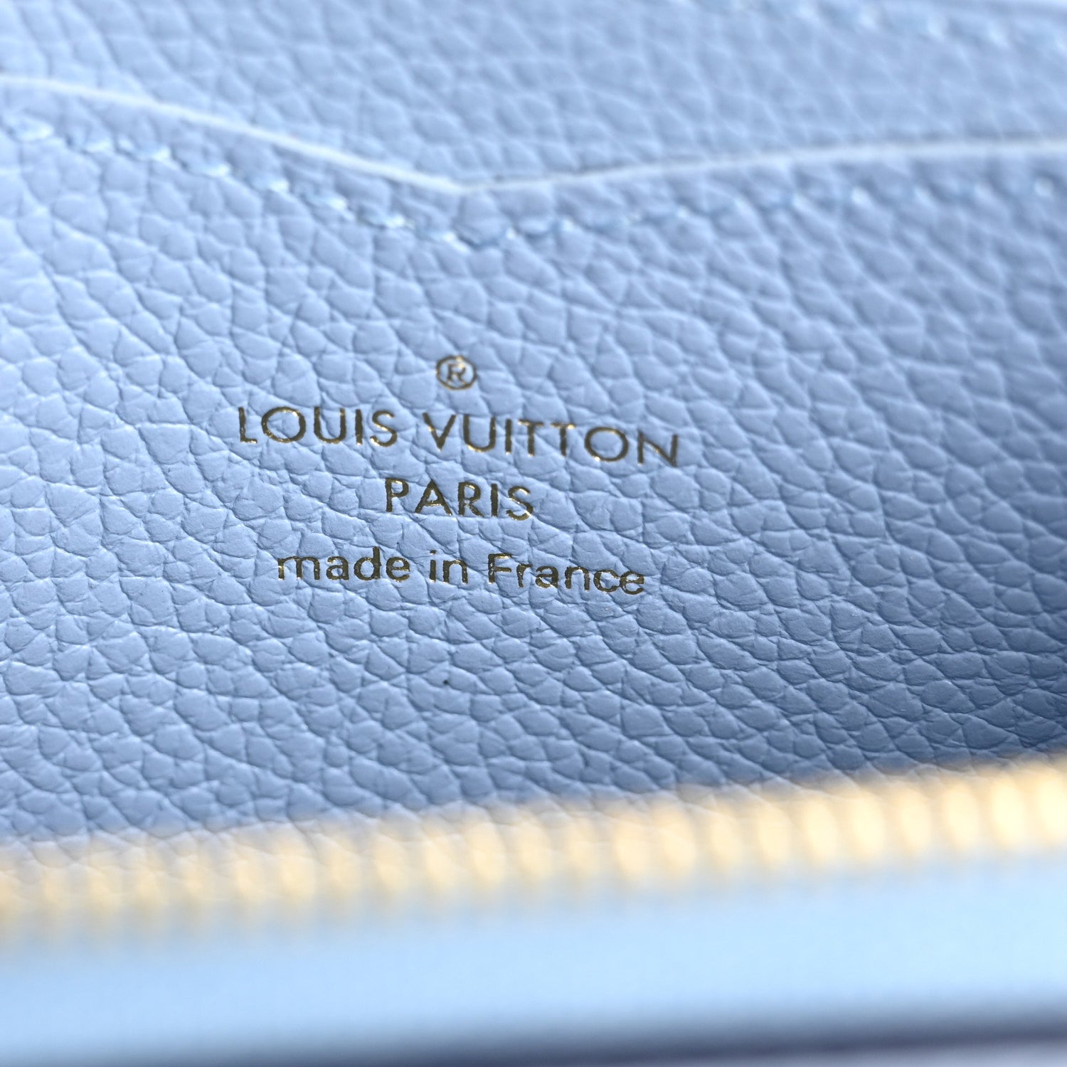 Louis Vuitton Empreinte Monogram Giant By The Pool Zippy Coin Purse Summer Blue 6 of 6