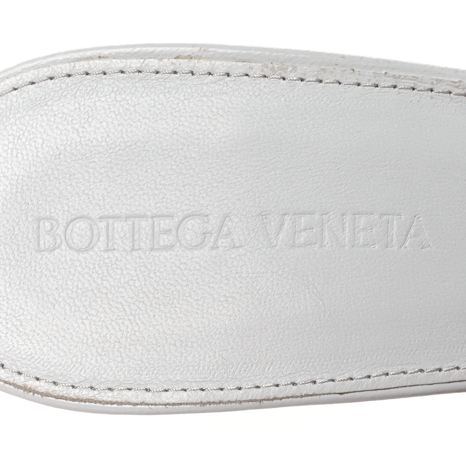 Bottega Veneta Nappa Maxi Intrecciato Lido 90mm Mule Sandals 40 Optic White 9 of 12