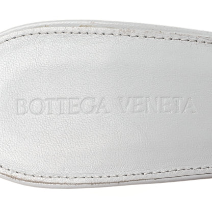 Bottega Veneta Nappa Maxi Intrecciato Lido 90mm Mule Sandals 40 Optic White 9 of 12