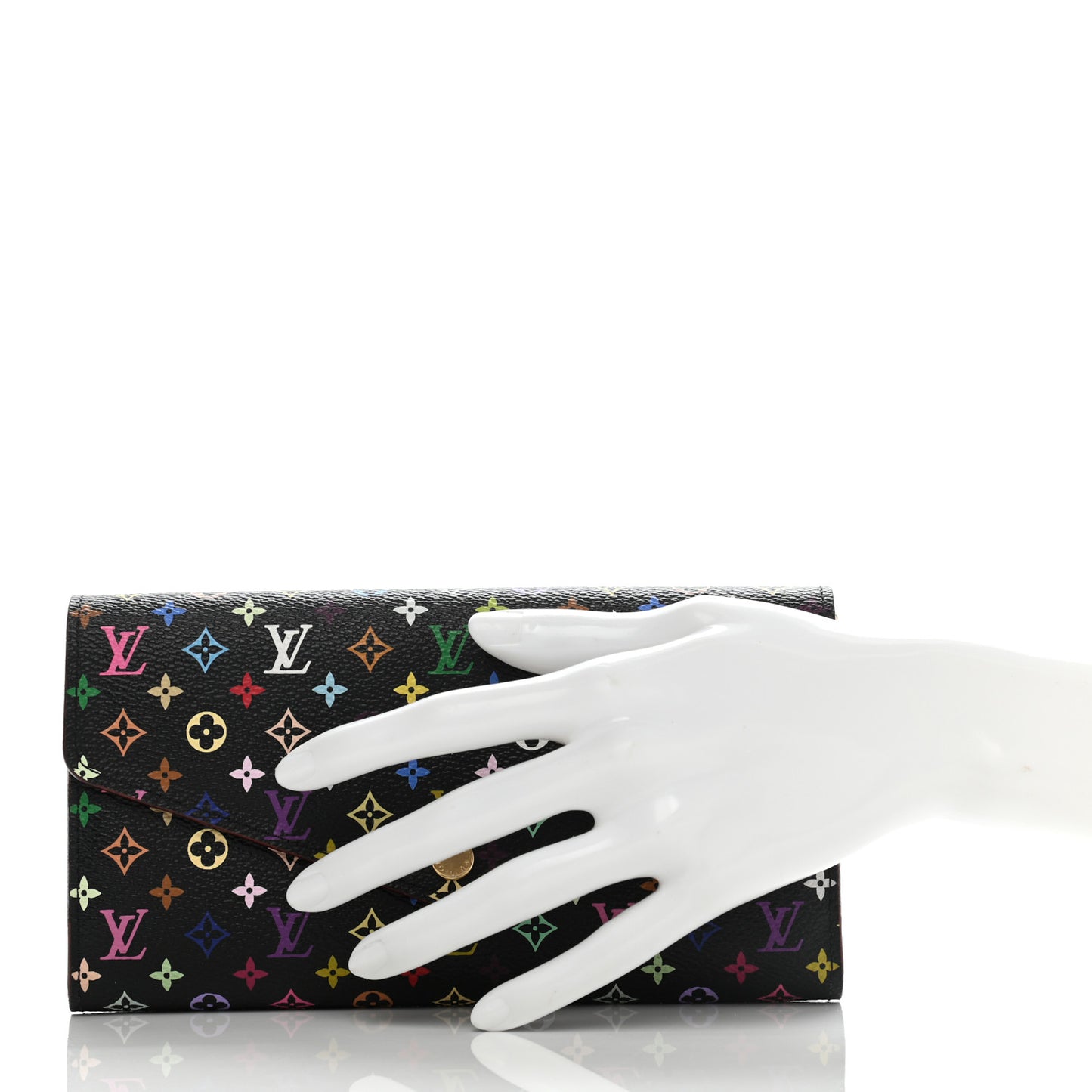 Monogram Multicolor Sarah Wallet NM Black Grenade