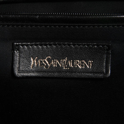 Saint Laurent Patent Calfskin Oversized Muse Grey Blue 6 of 8