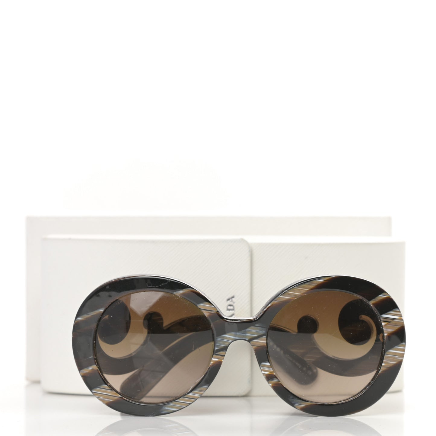 Baroque Sunglasses SPR 27N Black Horn