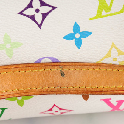 Louis Vuitton Monogram Multicolor Aurelia MM White 10 of 11