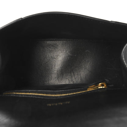 Balenciaga Shiny Box Calfskin Small Hourglass Top Handle Bag Black 5 of 10