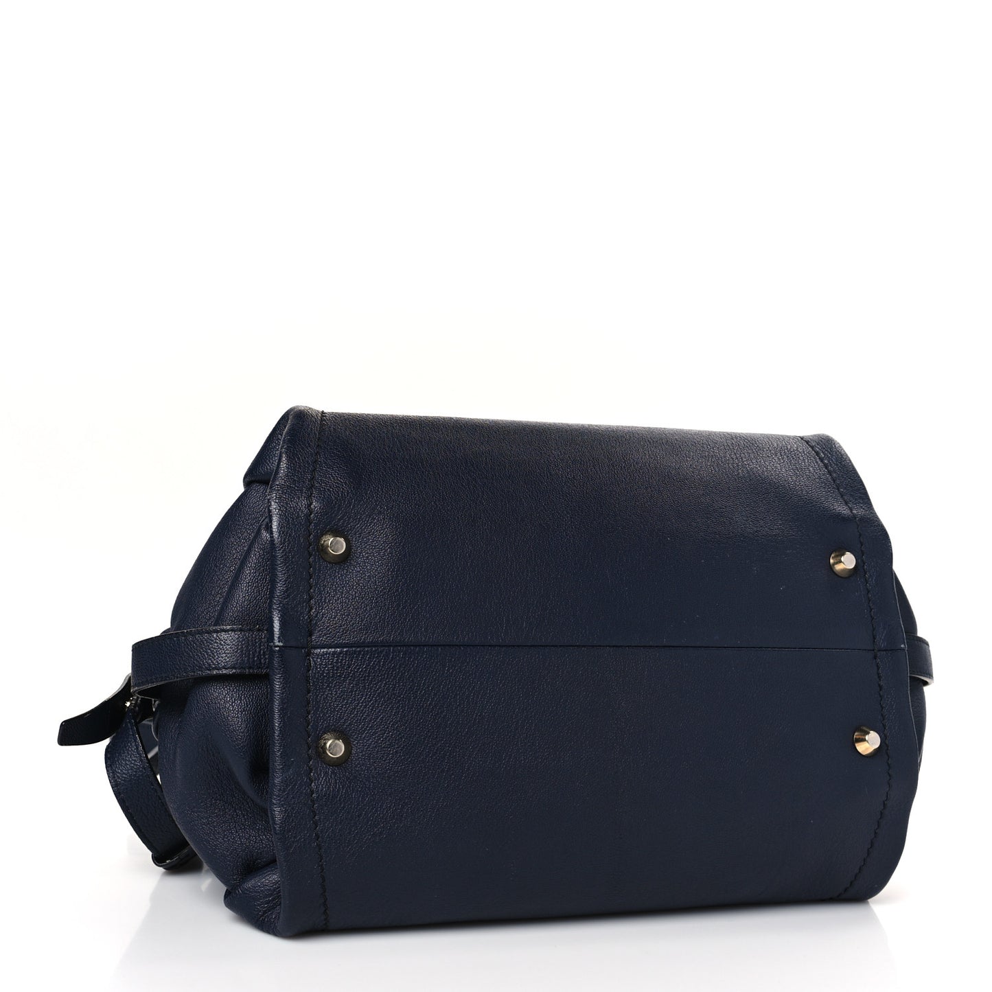 Goatskin Trilogy Bowling Bag Navy