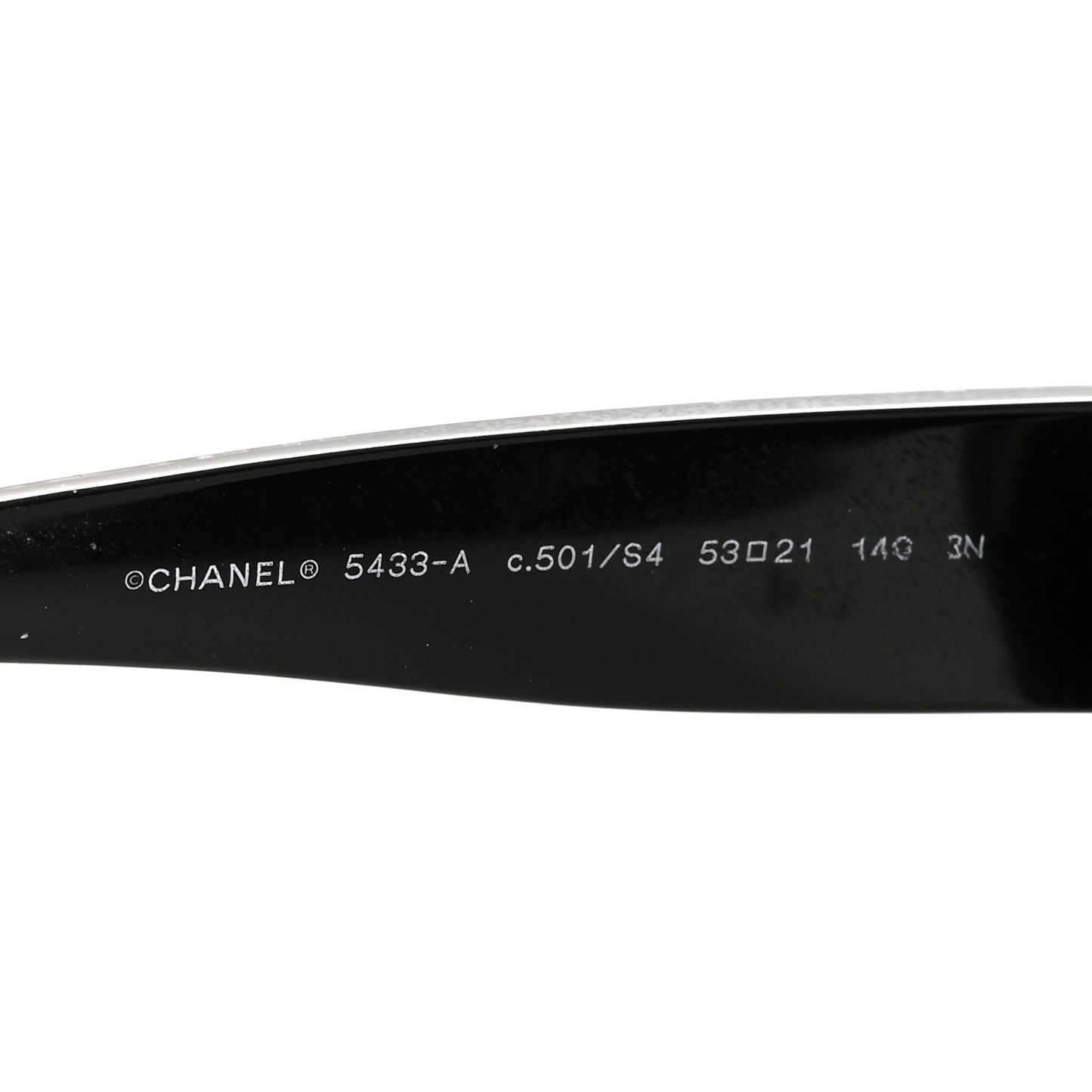 Acetate Pantos Sunglasses 5433-A Black
