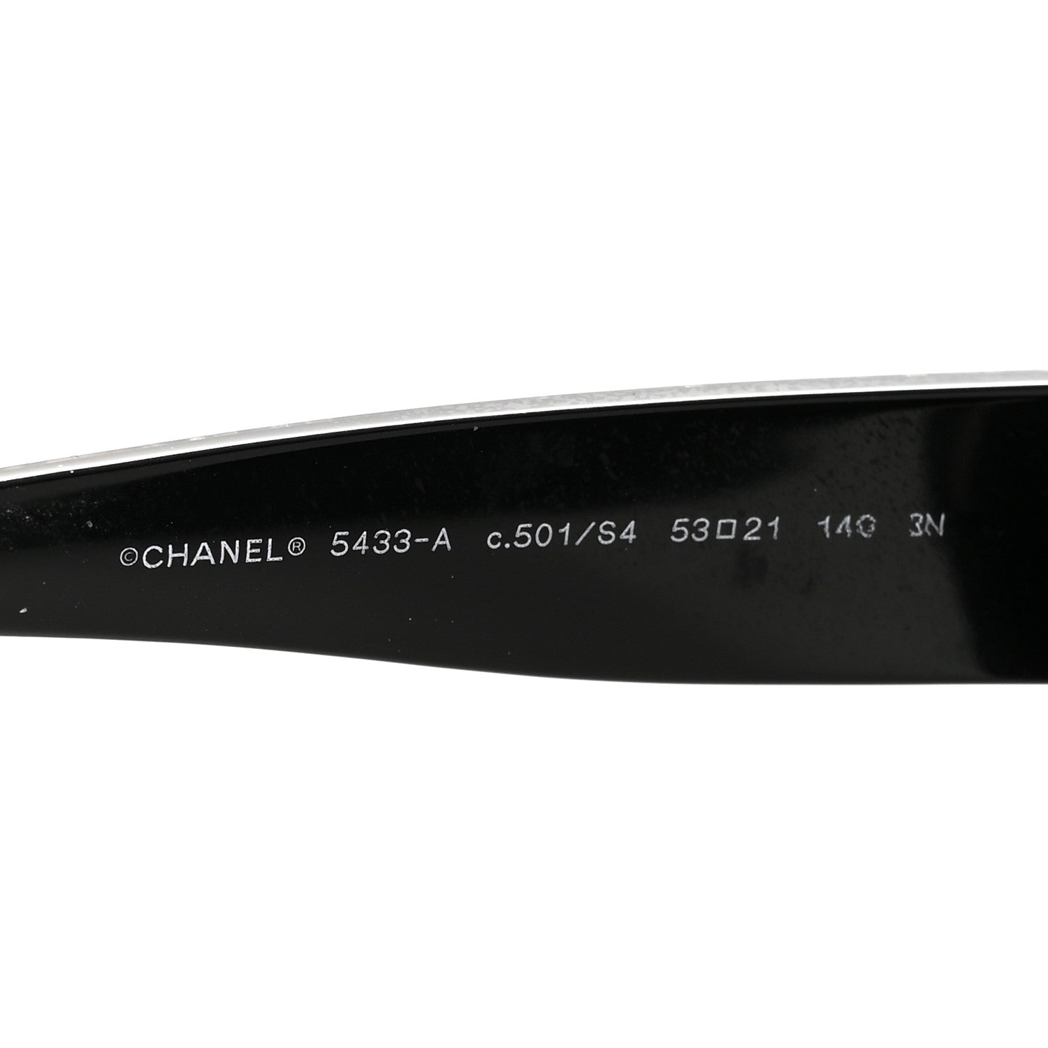 Chanel Acetate Pantos Sunglasses 5433-A Black 5 of 8