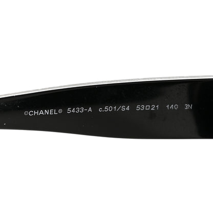 Chanel Acetate Pantos Sunglasses 5433-A Black 5 of 8
