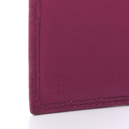 Gucci Microguccissima Train Pass Case Peonia Flower 9 of 11