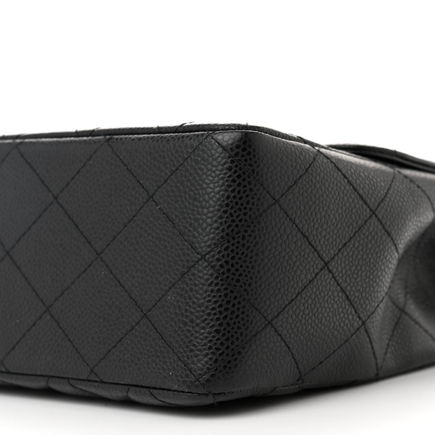Chanel Caviar Quilted Jumbo Single Flap Black 10 of 12