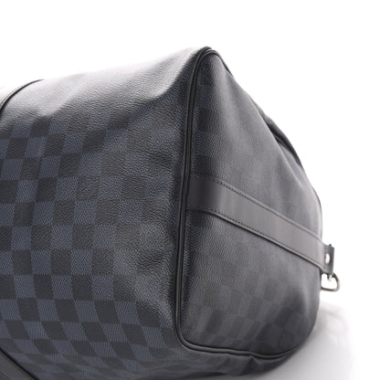 Louis Vuitton Damier Cobalt Keepall Bandouliere 45 9 of 10