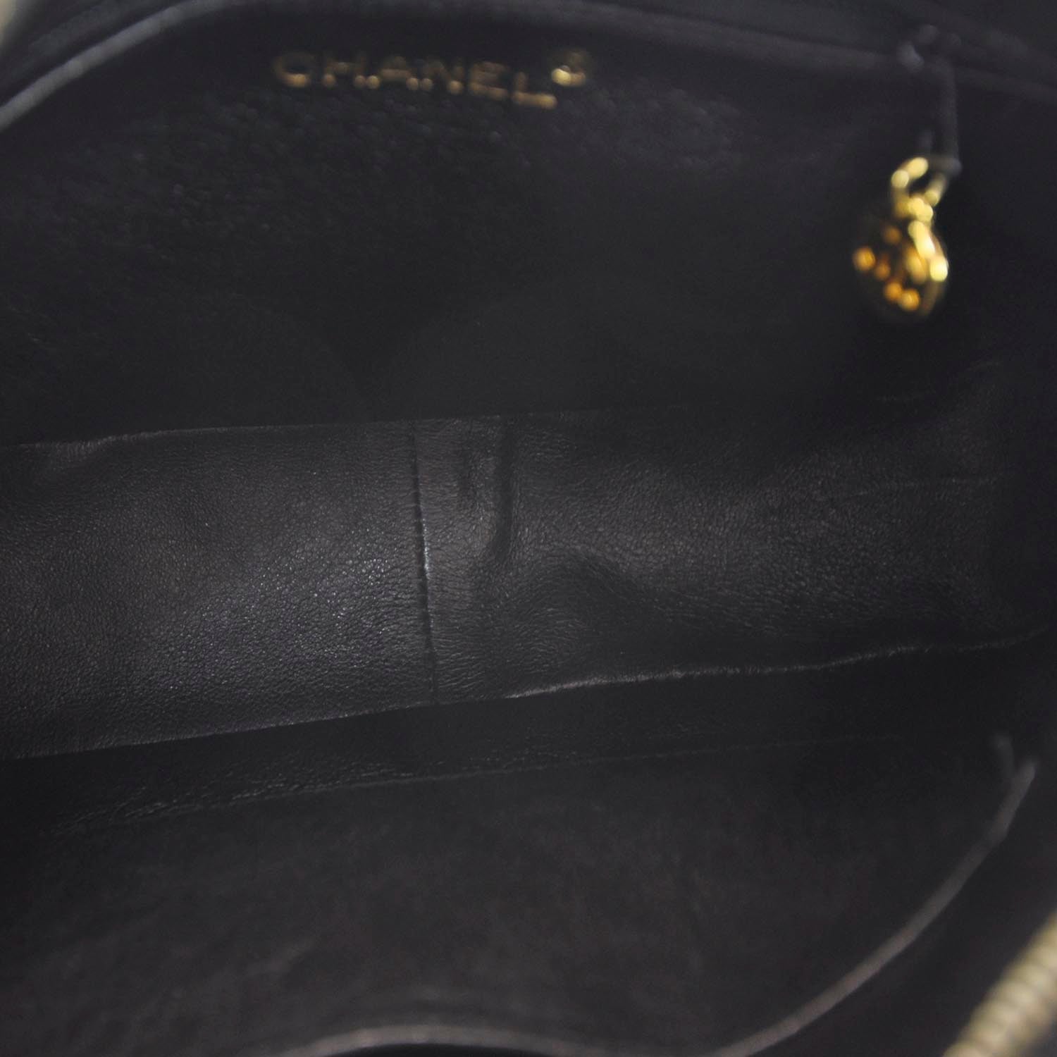 Chanel Suede Tassel Camera Case Black 7 of 11