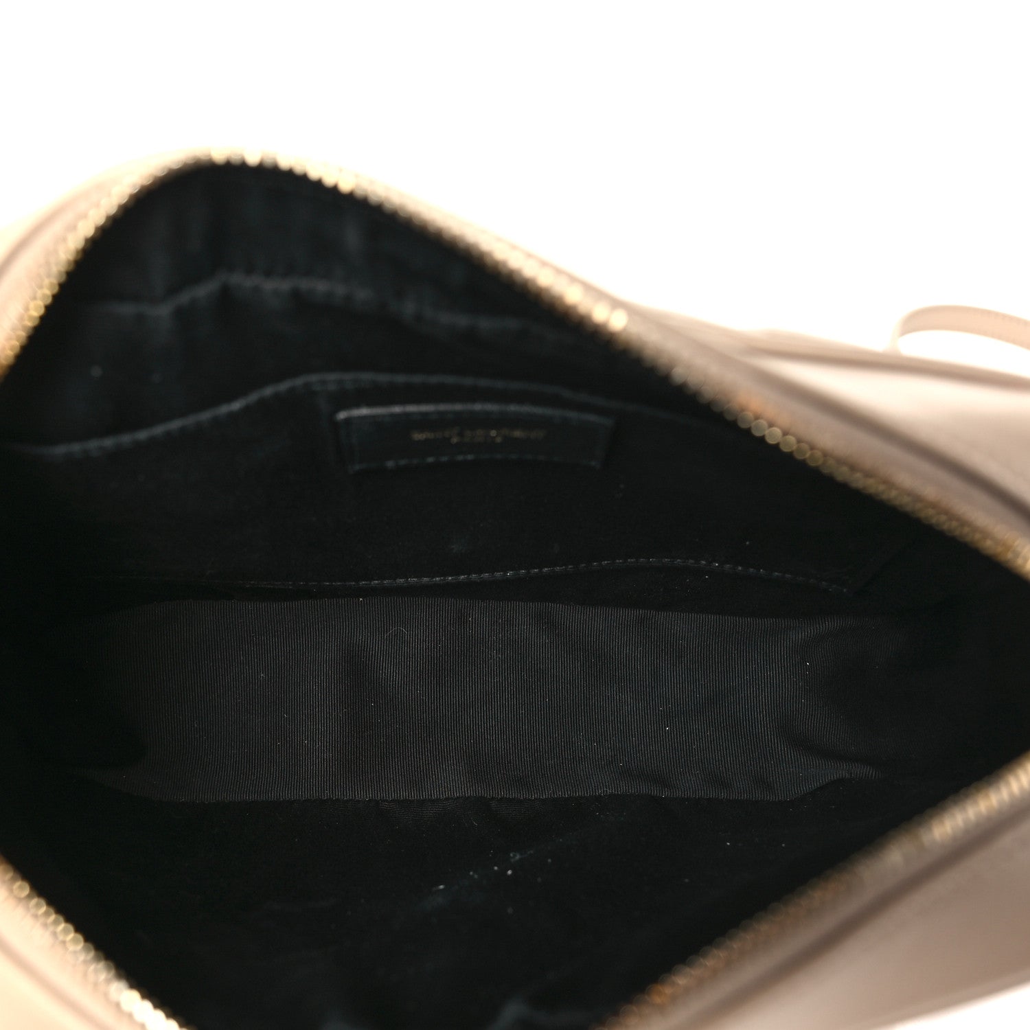Saint Laurent Calfskin Matelasse Monogram Lou Camera Bag Dark Latte 5 of 9