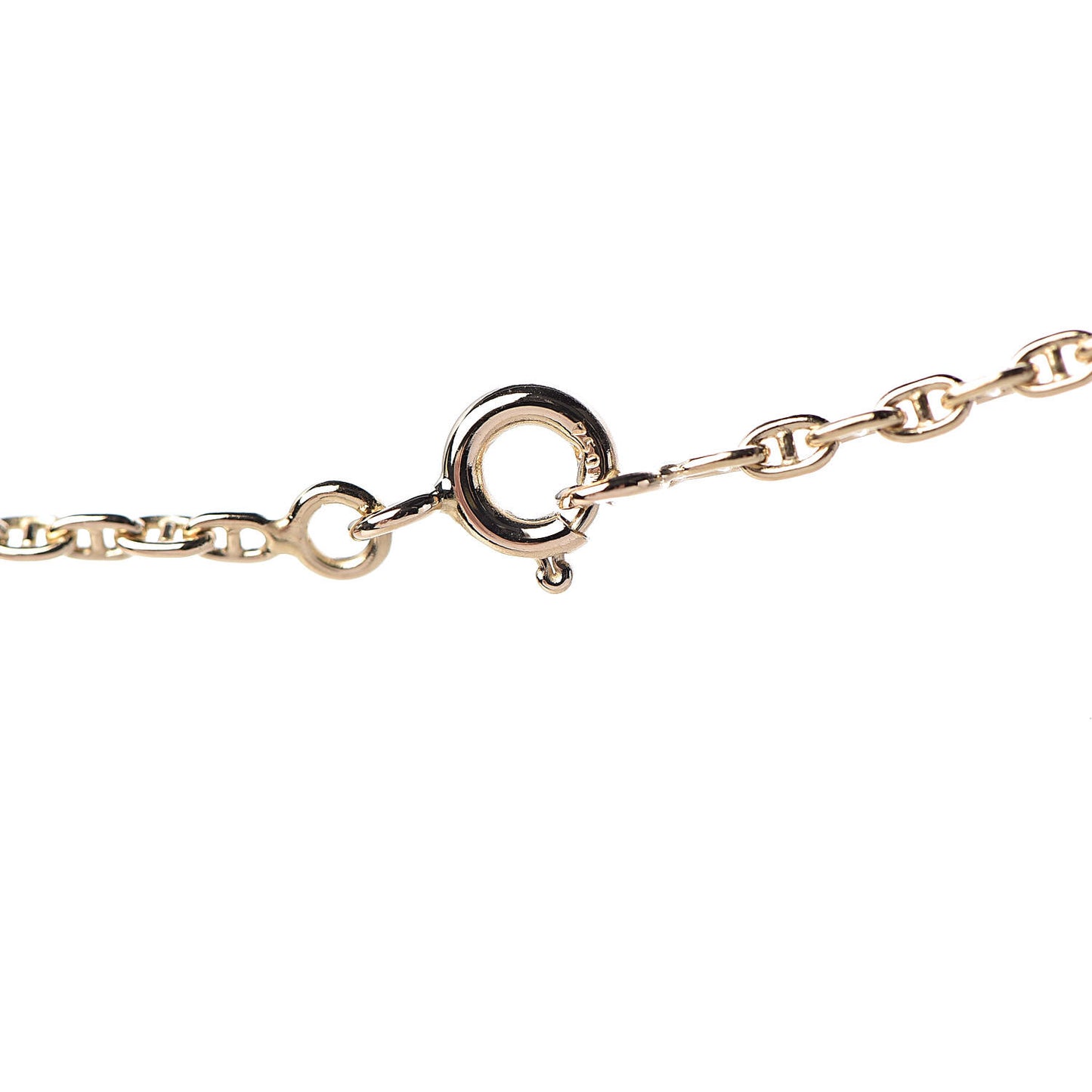 18K Yellow Gold Dada Baby Rocking Horse Pendant Necklace