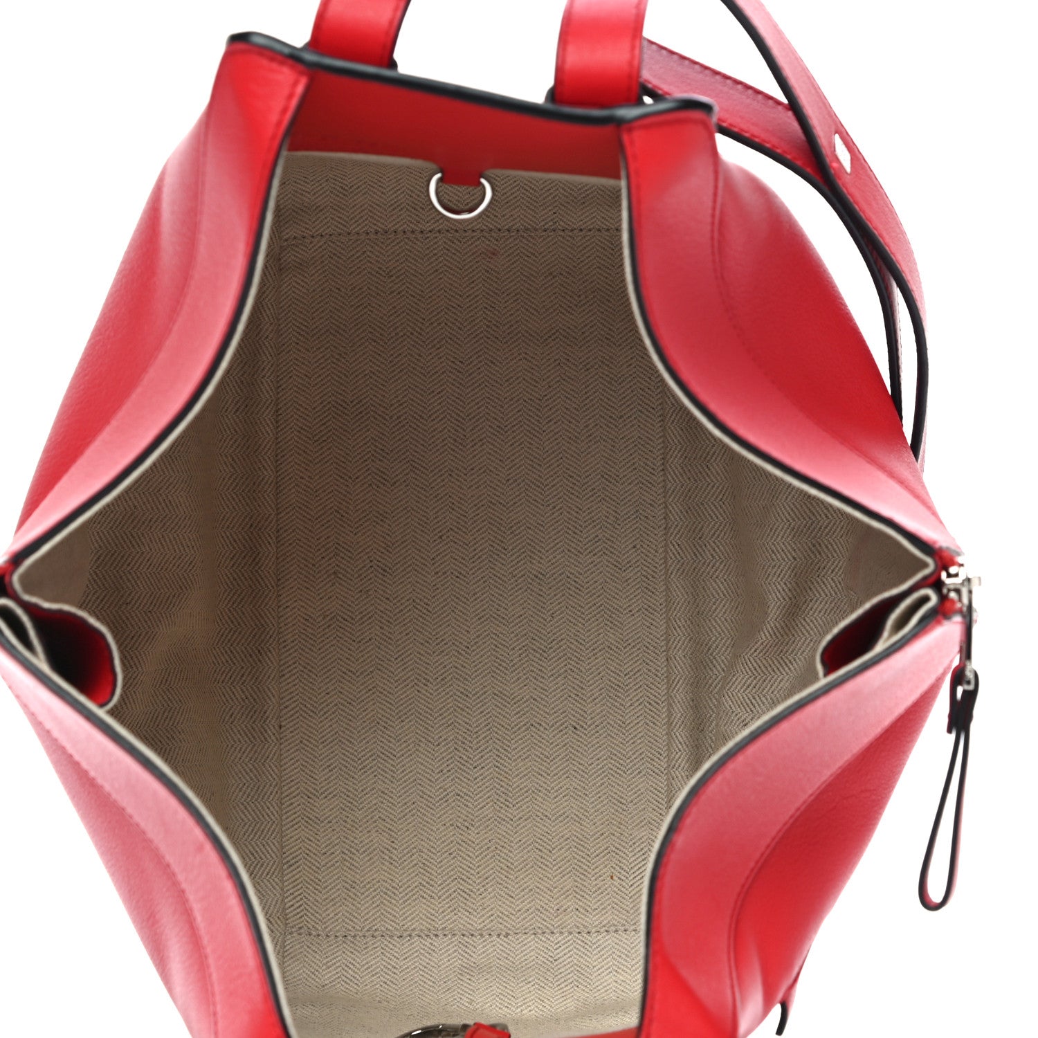Loewe Calfskin Small Hammock Shoulder Bag Red 5 of 12
