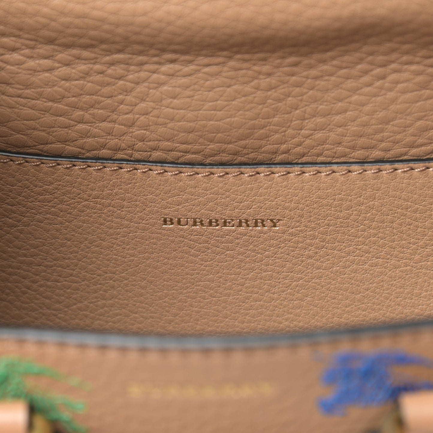 Grained Calfskin EKD Baby Belt Bag Light Camel