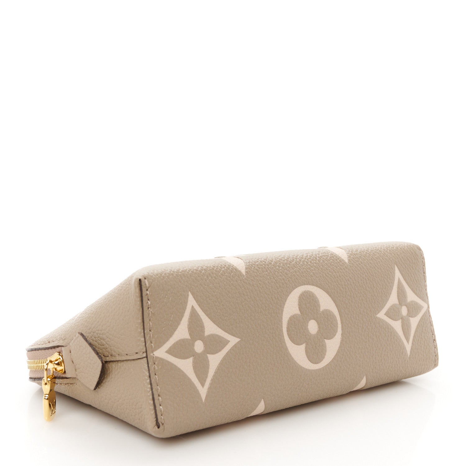 Louis Vuitton Empreinte Monogram Giant Cosmetic Pouch PM Tourterelle Crème 4 of 8
