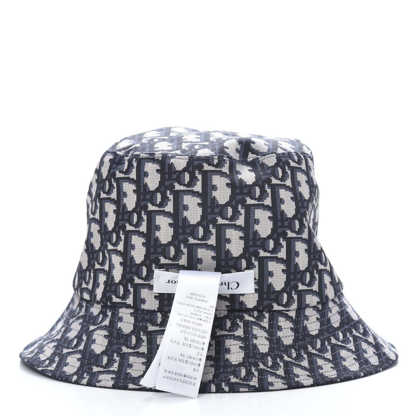 Oblique Reversible Teddy-D Brim Bucket Hat 58 Blue
