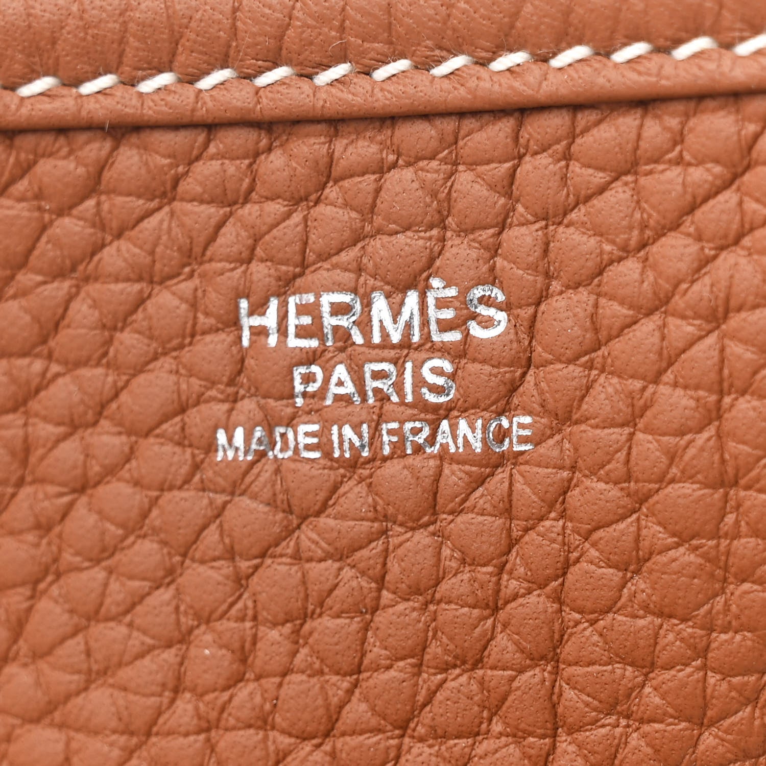 Hermes Taurillon Clemence Evelyne III PM Gold 6 of 10