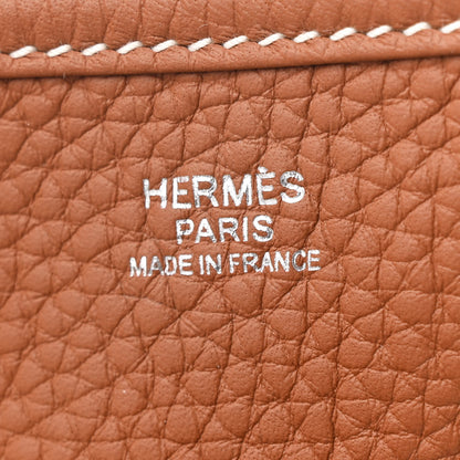 Hermes Taurillon Clemence Evelyne III PM Gold 6 of 10