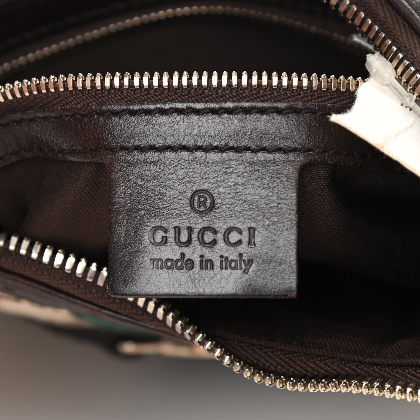 Monogram Web GG Reins Hobo Brown