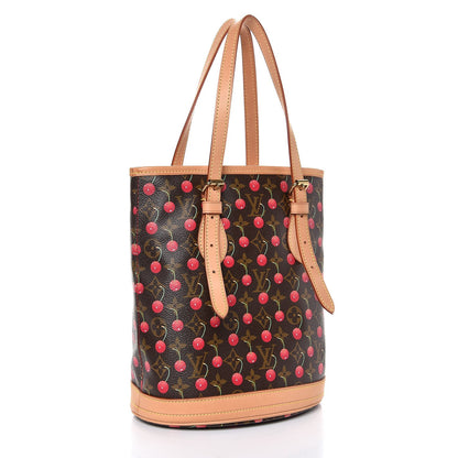 Louis Vuitton Monogram Cerises Bucket Bag 4 of 8