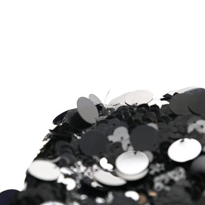 Prada Paillettes Vitello Signaux Bag Black 14 of 17