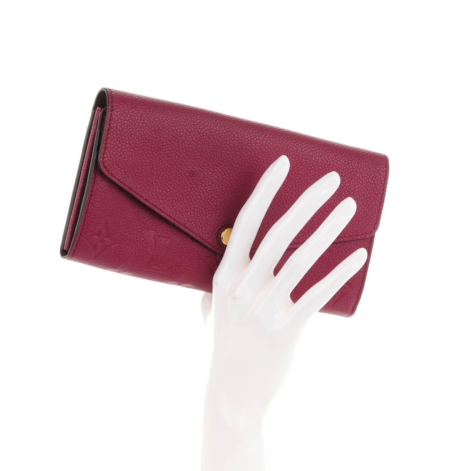 Louis Vuitton Empreinte Sarah Wallet NM Aurore 2 of 7