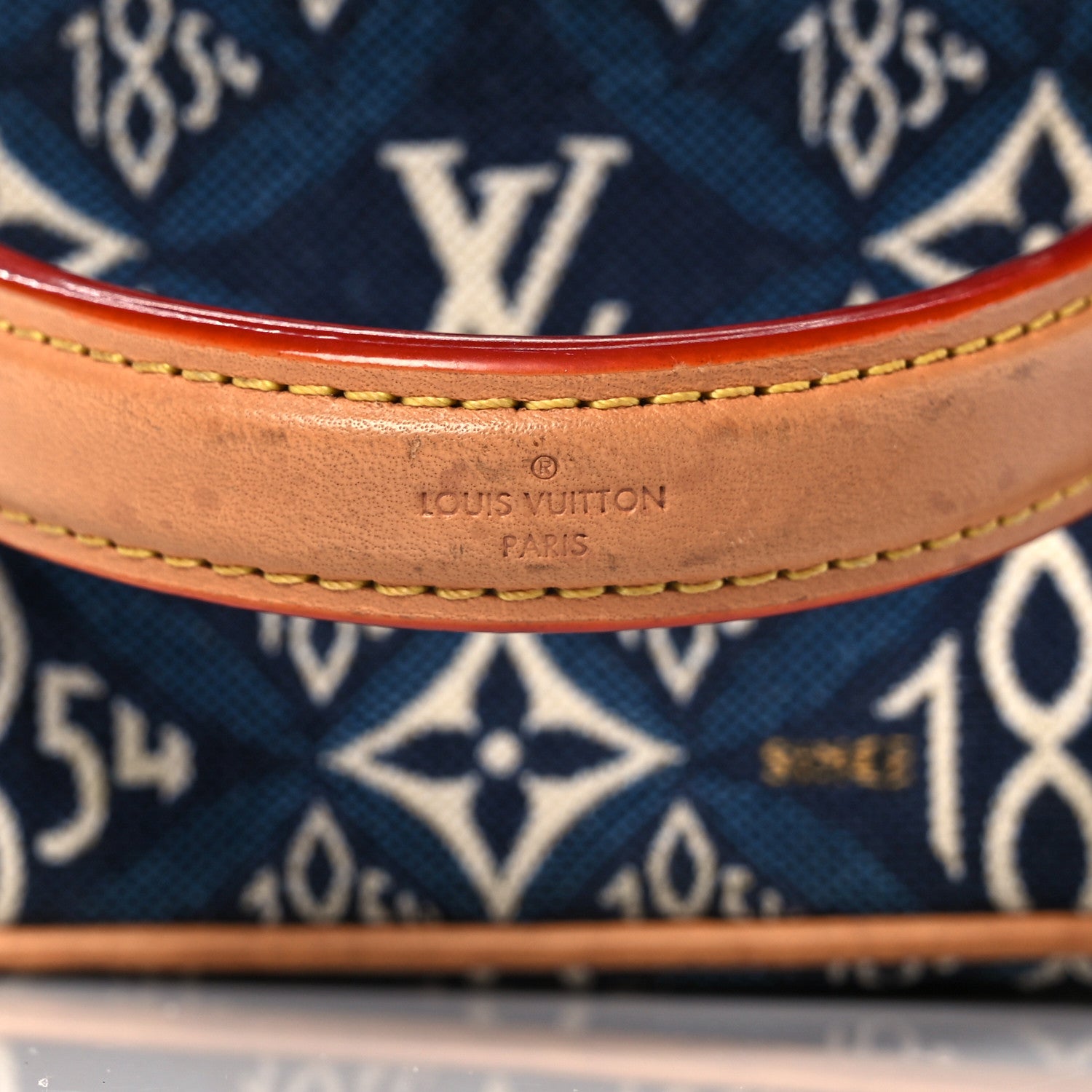 Louis Vuitton Jacquard Since 1854 Vanity PM Blue 9 of 15