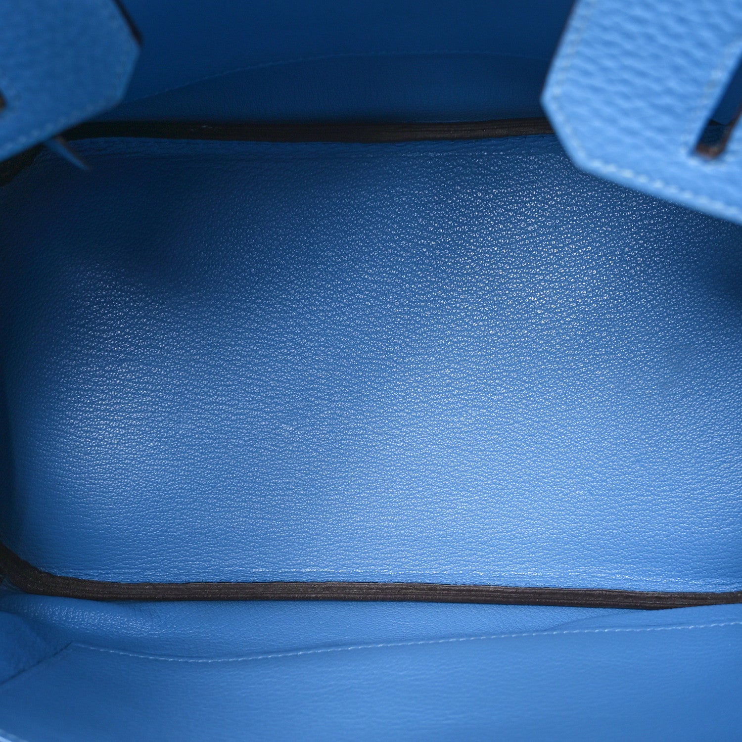 FASHIONPHILE Taurillon Clemence Birkin 30 Bleu Paradis 5 of 10