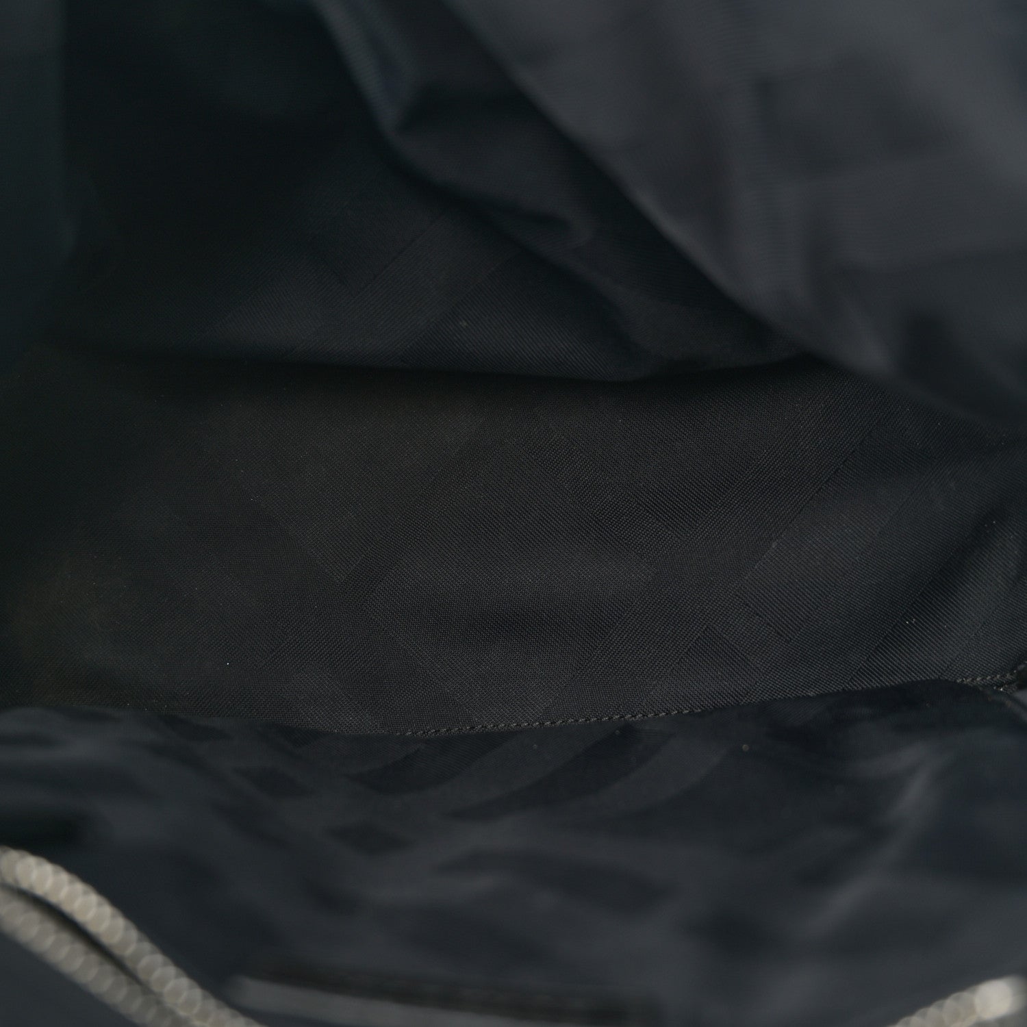 Burberry Nylon Check Print Abbeydale Simple Backpack Navy 5 of 14