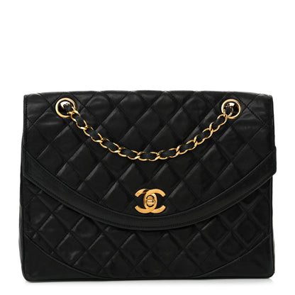 Chanel Lambskin Medium Single Flap Black 1 of 20