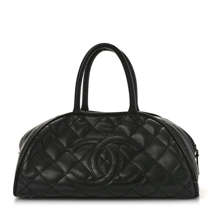 Chanel Caviar Quilted Small Bowler Black 1 of 11