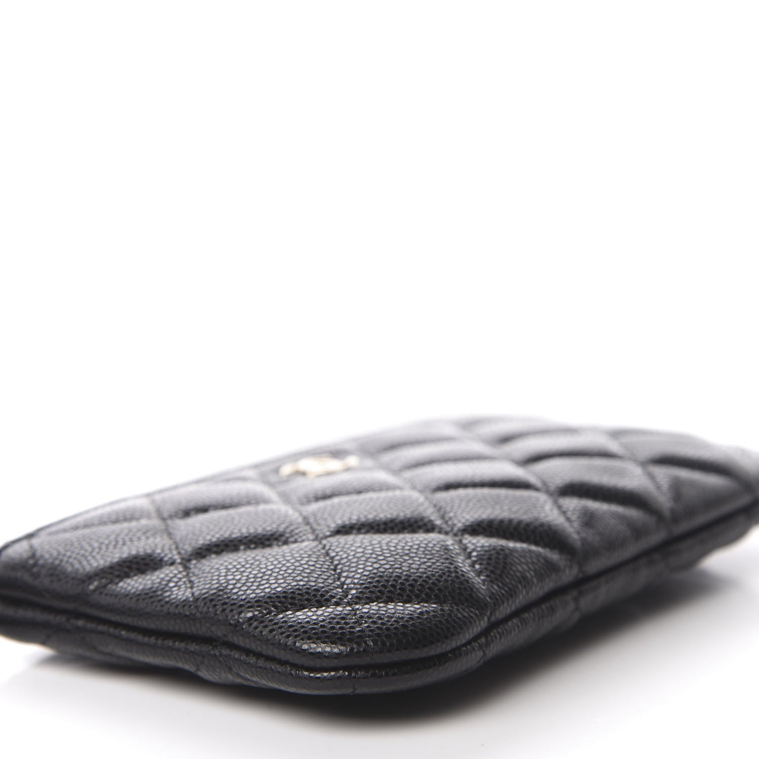 Chanel Caviar Quilted Small Cosmetic Case Black 6 of 11